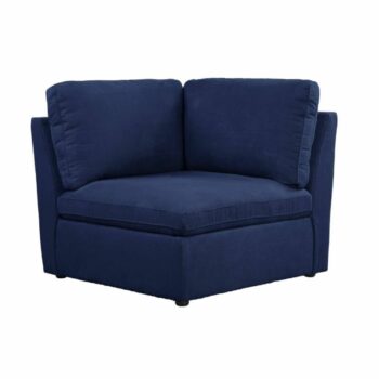 Blue Fabric Crosby Modular – Wedge 56036 by ACME