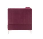 Burgundy Velvet Jaszira Modular – Wedge 57334 by ACME Luxury Living Room Furniture Mobilia Cleopatra 12 Burgundy Velvet Jaszira Modular – Wedge 57334 by ACME 12