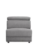 Gray Fabric Alwin Modular – Armless Chair by ACME 16