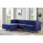 Sullivan Sectional Sofa by ACME Luxury Living Room Furniture Mobilia Cleopatra 15 Sullivan Sectional Sofa by ACME 15