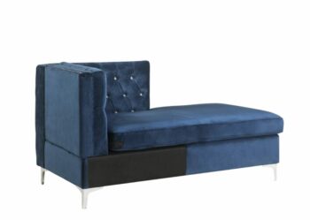 Jaszira Modular – Chaise in Blue Velvet 57343 by ACME 11