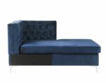 Jaszira Modular – Chaise in Blue Velvet 57343 by ACME Luxury Living Room Furniture Mobilia Cleopatra 21 Jaszira Modular – Chaise in Blue Velvet 57343 by ACME 21