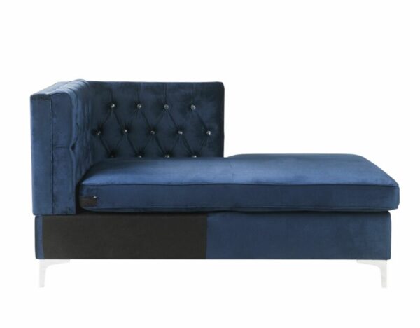 Jaszira Modular – Chaise in Blue Velvet 57343 by ACME 13