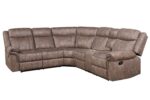 Chocolate Velvet Dollum Motion Sectional Sofa LV00397 by ACME Luxury Living Room Furniture Mobilia Cleopatra 18 Chocolate Velvet Dollum Motion Sectional Sofa LV00397 by ACME 18