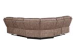 Chocolate Velvet Dollum Motion Sectional Sofa LV00397 by ACME Luxury Living Room Furniture Mobilia Cleopatra 20 Chocolate Velvet Dollum Motion Sectional Sofa LV00397 by ACME 20