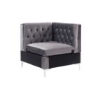 Jaszira Modular – Wedge in Gray Velvet 57374 by ACME Luxury Living Room Furniture Mobilia Cleopatra 13 Jaszira Modular – Wedge in Gray Velvet 57374 by ACME 13