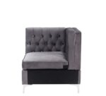 Jaszira Modular – Wedge in Gray Velvet 57374 by ACME Luxury Living Room Furniture Mobilia Cleopatra 16 Jaszira Modular – Wedge in Gray Velvet 57374 by ACME 16