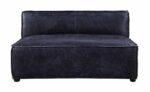 Blue Leather Birdie Modular – Armless Loveseat 56596 by ACME Luxury Living Room Furniture Mobilia Cleopatra 14 Blue Leather Birdie Modular – Armless Loveseat 56596 by ACME 14