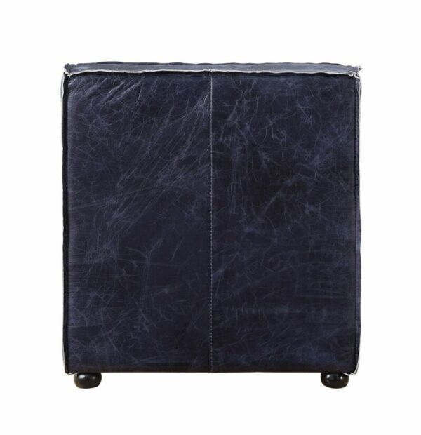 Blue Leather Birdie Modular – Armless Chair 56595 by ACME 12