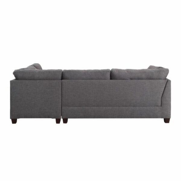 Light Charcoal Laurissa Sectional Sofa by ACME 14