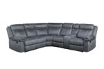 Gray Velvet Dollum Motion Sectional Sofa LV00398 by ACME Luxury Living Room Furniture Mobilia Cleopatra 20 Gray Velvet Dollum Motion Sectional Sofa LV00398 by ACME 20