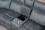 Gray Velvet Dollum Motion Sectional Sofa LV00398 by ACME Luxury Living Room Furniture Mobilia Cleopatra 25 Gray Velvet Dollum Motion Sectional Sofa LV00398 by ACME 25