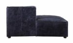 Blue Leather Birdie Modular – Chaise 56598 by ACME Luxury Living Room Furniture Mobilia Cleopatra 16 Blue Leather Birdie Modular – Chaise 56598 by ACME 16