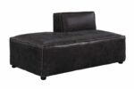 Slate Leather Birdie Modular – Chaise 56588 by ACME Luxury Living Room Furniture Mobilia Cleopatra 13 Slate Leather Birdie Modular – Chaise 56588 by ACME 13