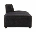 Slate Leather Birdie Modular – Chaise 56588 by ACME Luxury Living Room Furniture Mobilia Cleopatra 15 Slate Leather Birdie Modular – Chaise 56588 by ACME 15