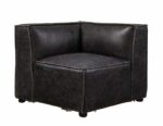 Slate Leather Birdie Modular – Wedge 56587 by ACME Luxury Living Room Furniture Mobilia Cleopatra 11 Slate Leather Birdie Modular – Wedge 56587 by ACME 11