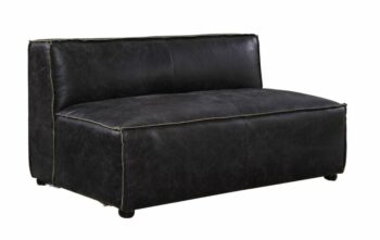 Slate Leather Birdie Modular – Armless Loveseat 56586 by ACME