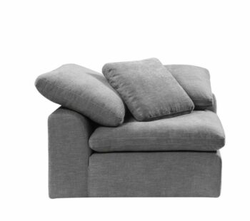 Gray Linen Naveen Modular – Wedge W/Pillow by ACME