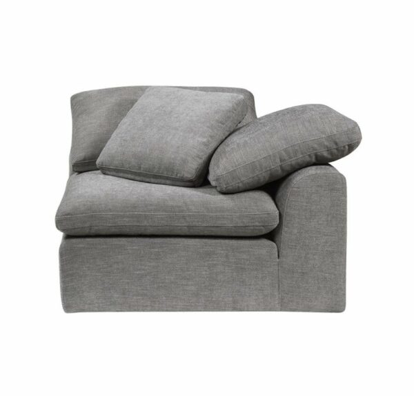 Gray Linen Naveen Modular – Wedge W/Pillow by ACME 9