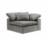 Gray Linen Naveen Modular – Wedge W/Pillow by ACME Luxury Living Room Furniture Mobilia Cleopatra 15 Gray Linen Naveen Modular – Wedge W/Pillow by ACME 15