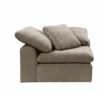 Beige Linen Naveen Modular – Wedge W/Pillow by ACME