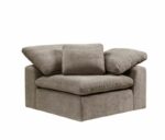 Beige Linen Naveen Modular – Wedge W/Pillow by ACME Luxury Living Room Furniture Mobilia Cleopatra 14 Beige Linen Naveen Modular – Wedge W/Pillow by ACME 14