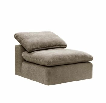 Beige Linen Naveen Modular – Armless Chair by ACME