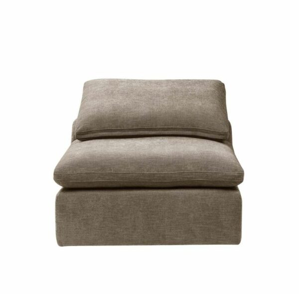Beige Linen Naveen Modular – Armless Chair by ACME 9