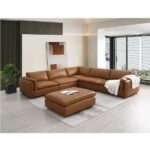 Brighton Modular – Right Facing Arm Chair in Brown Leather LV03373 By ACME Living Chairs Mobilia Cleopatra 26 Brighton Modular – Right Facing Arm Chair in Brown Leather LV03373 By ACME 26