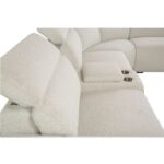 Beige Boucle Dayana Power Motion Sectional Sofa LV02680 By ACME Luxury Living Room Furniture Mobilia Cleopatra 26 Beige Boucle Dayana Power Motion Sectional Sofa LV02680 By ACME 26