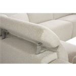 Beige Boucle Dayana Power Motion Sectional Sofa LV02680 By ACME Luxury Living Room Furniture Mobilia Cleopatra 27 Beige Boucle Dayana Power Motion Sectional Sofa LV02680 By ACME 27
