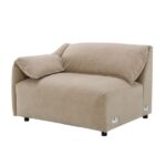 Light Brown Suede Veata Sectional Sofa LV03090 By ACME 27
