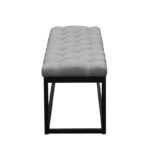Black Powder Coat Mateo Bench By Diamond Sofa 13