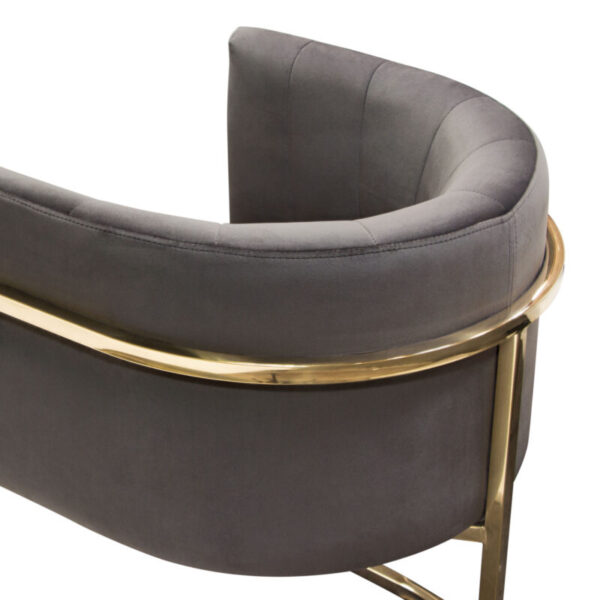 Gray Velvet Pandora Dining Chair by Diamond Sofa 22