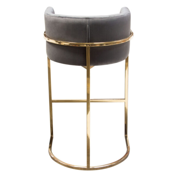 Gray Velvet Pandora Dining Chair by Diamond Sofa 29