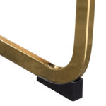 Gold Frame Black Velvet Vogue Dining Chair By Diamond Sofa 19