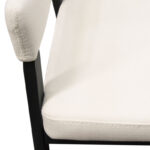 Cream Fabric Adele Dining Chair By Diamond Sofa 17