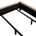 Sand Fabric Devon Low Profile Bed By Diamond Sofa 24