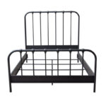 Rust Brown Textured Metal Mateo Low Profile Bed By Diamond Sofa 16