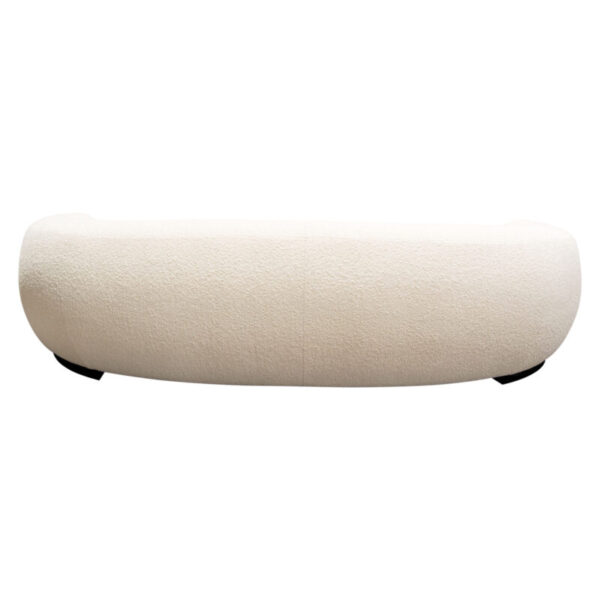 Pascal Bone Boucle Sofa By Diamond Sofa 12