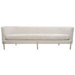 Light Cream Lane Curveback Sofa By Diamond Sofa 22
