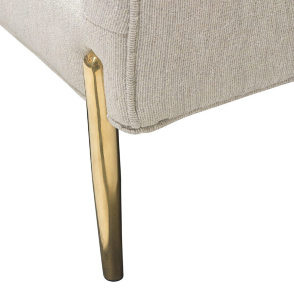 Light Cream Lane Curveback Sofa By Diamond Sofa 18