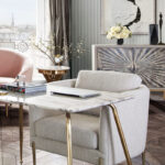 Light Cream Lane Curve back Chair By Diamond Sofa 15