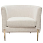 Light Cream Lane Curve back Chair By Diamond Sofa 16