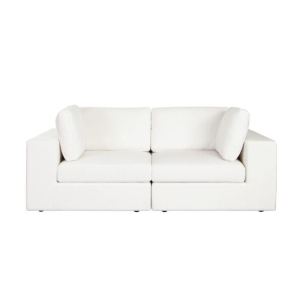 Mist white Muse lake Sofa By Diamond Sofa 7