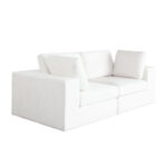 Mist white Muse lake Sofa By Diamond Sofa 12
