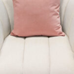Brushed gold Cream Fabric Venus Chair By Diamond Sofa 21