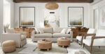 Sand Linen Savannah Sofa By Diamond Sofa 15