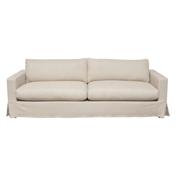 Sand Linen Savannah Sofa By Diamond Sofa 10