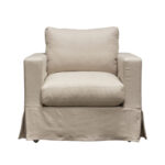 Sand Linen Savannah Chair By Diamond Sofa 14